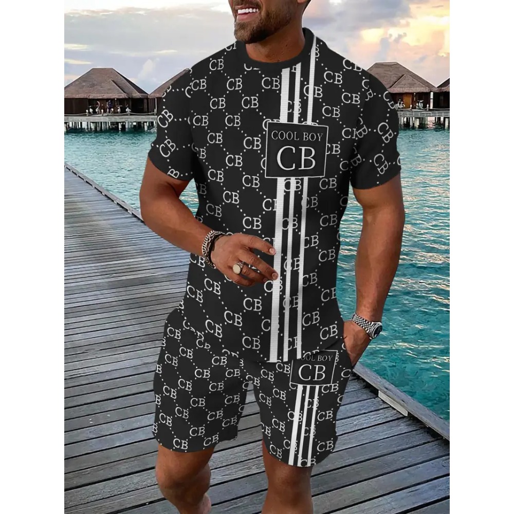 2026 Summer Men's Clothing Let - 3D Printing Jersey 评论和价格