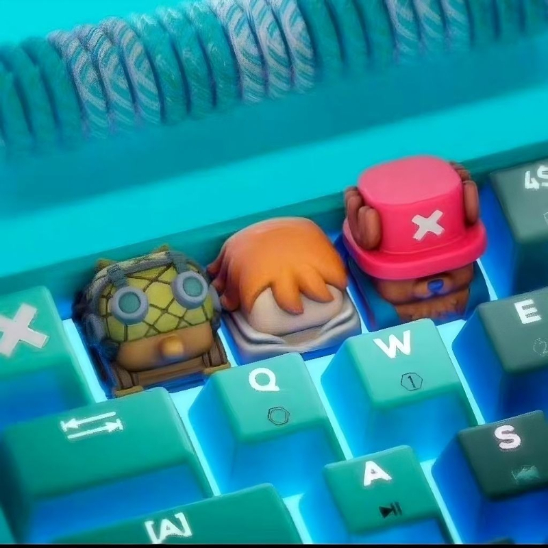 One Piece Chopper Nami anime c - 3D Printing Keycaps 评论和价格