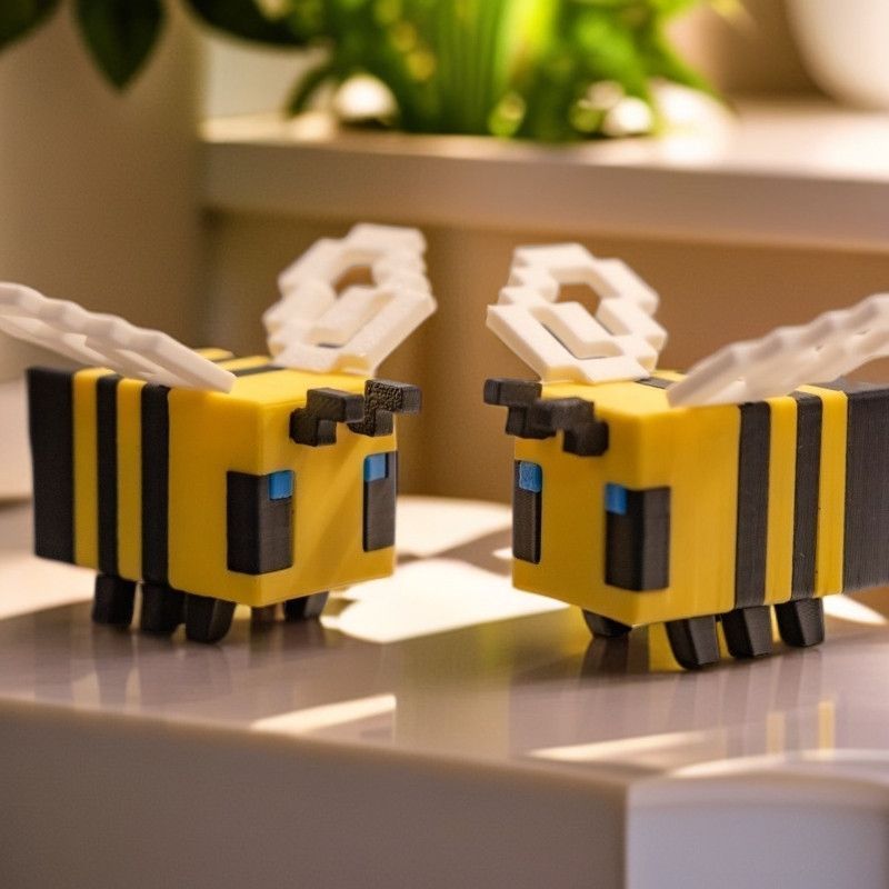 3D Printed PLA Pixel Bee Deskt - 3D Printing Pla 评论和价格