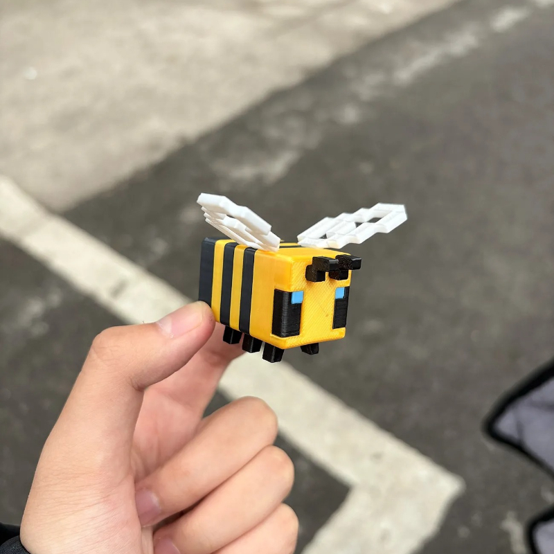 3D Printed PLA Pixel Bee Deskt - 3D Printing Pla 评论和价格