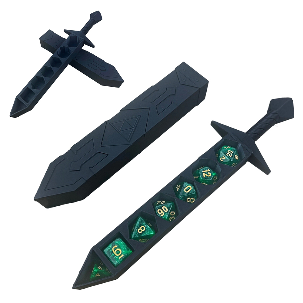 3D Printed Sword Dice Case DnD - 3D Printing Case 评论和价格