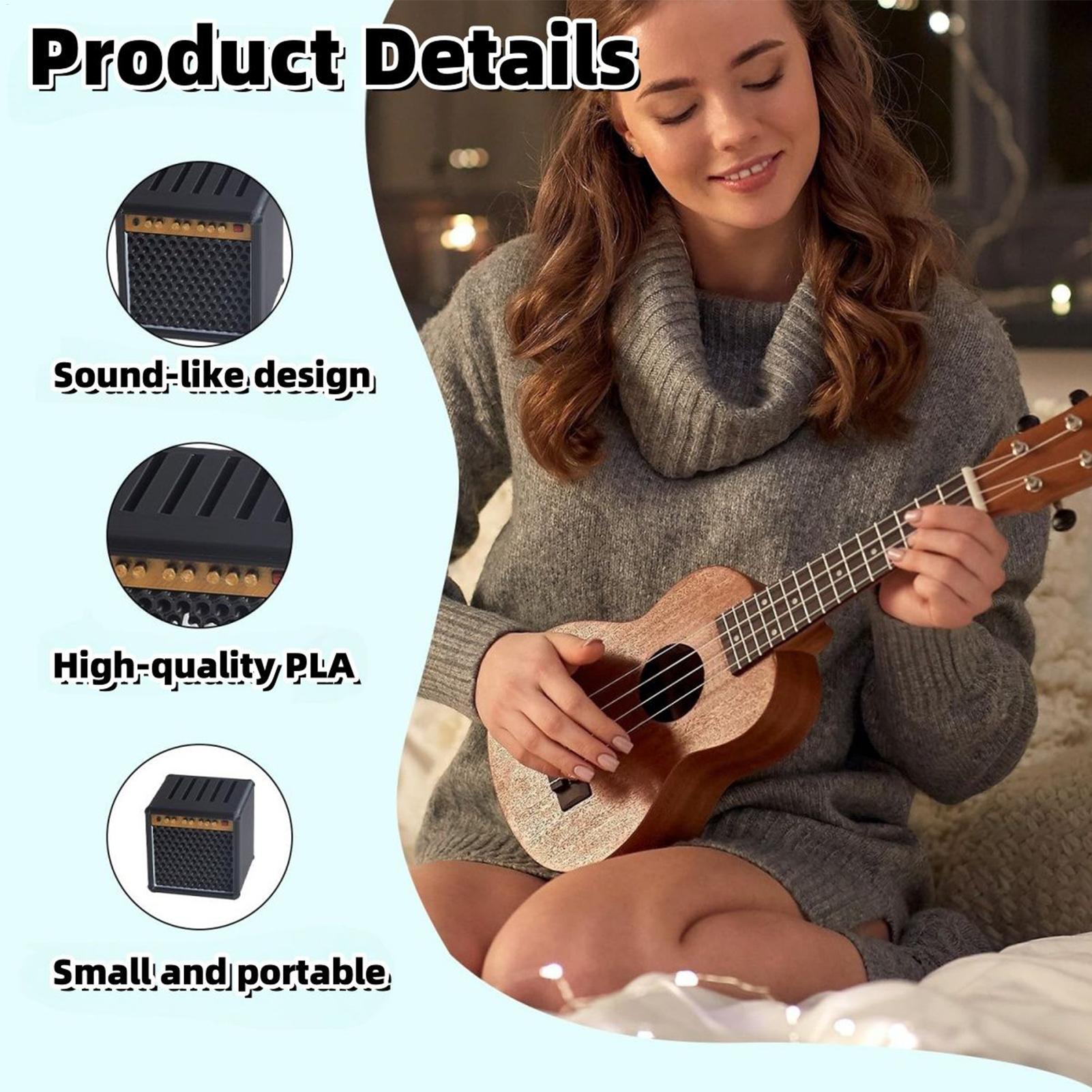 Guitar Pick Holder Amp Speaker - 3D Printing Case 评论和价格