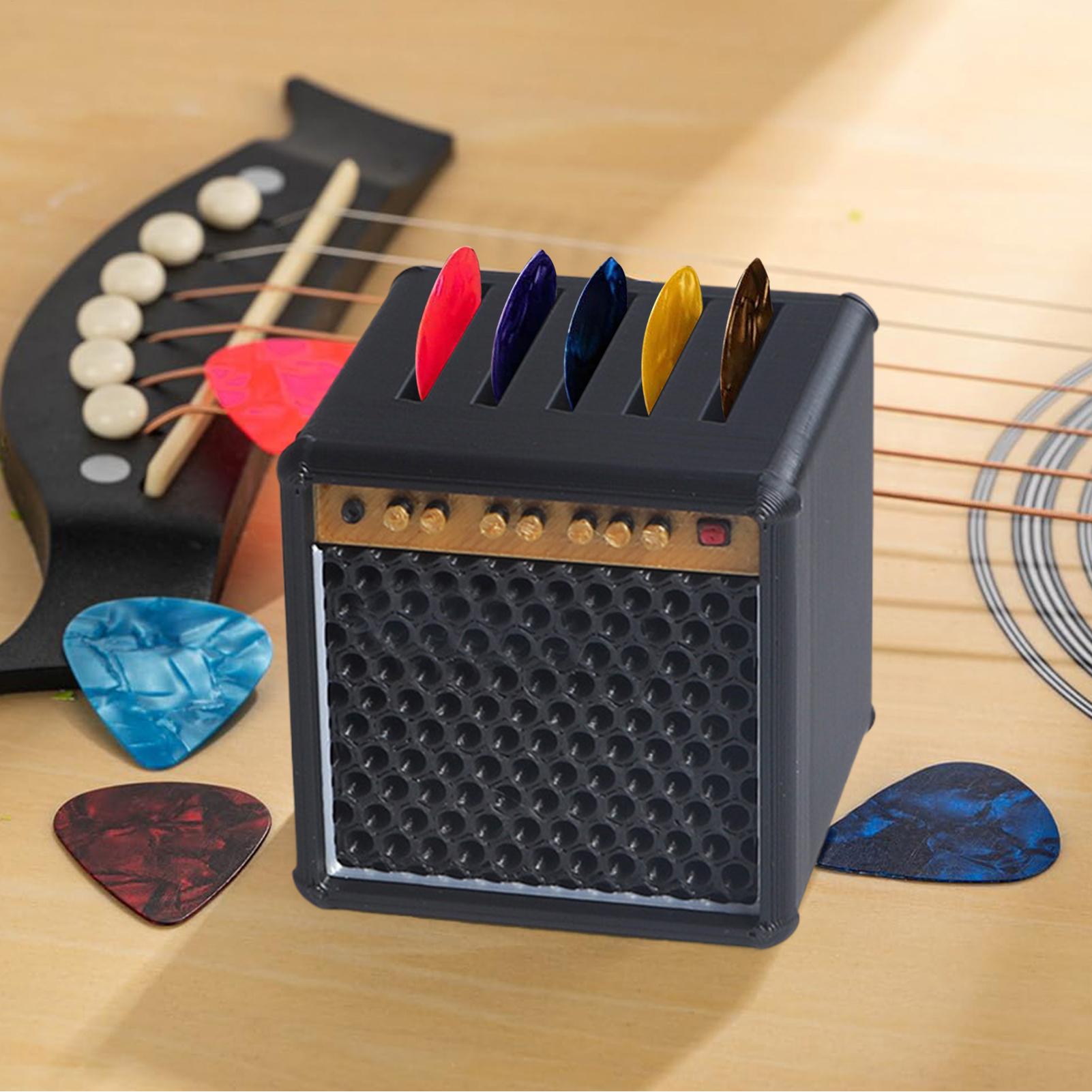 Guitar Pick Holder Amp Speaker - 3D Printing Case 评论和价格