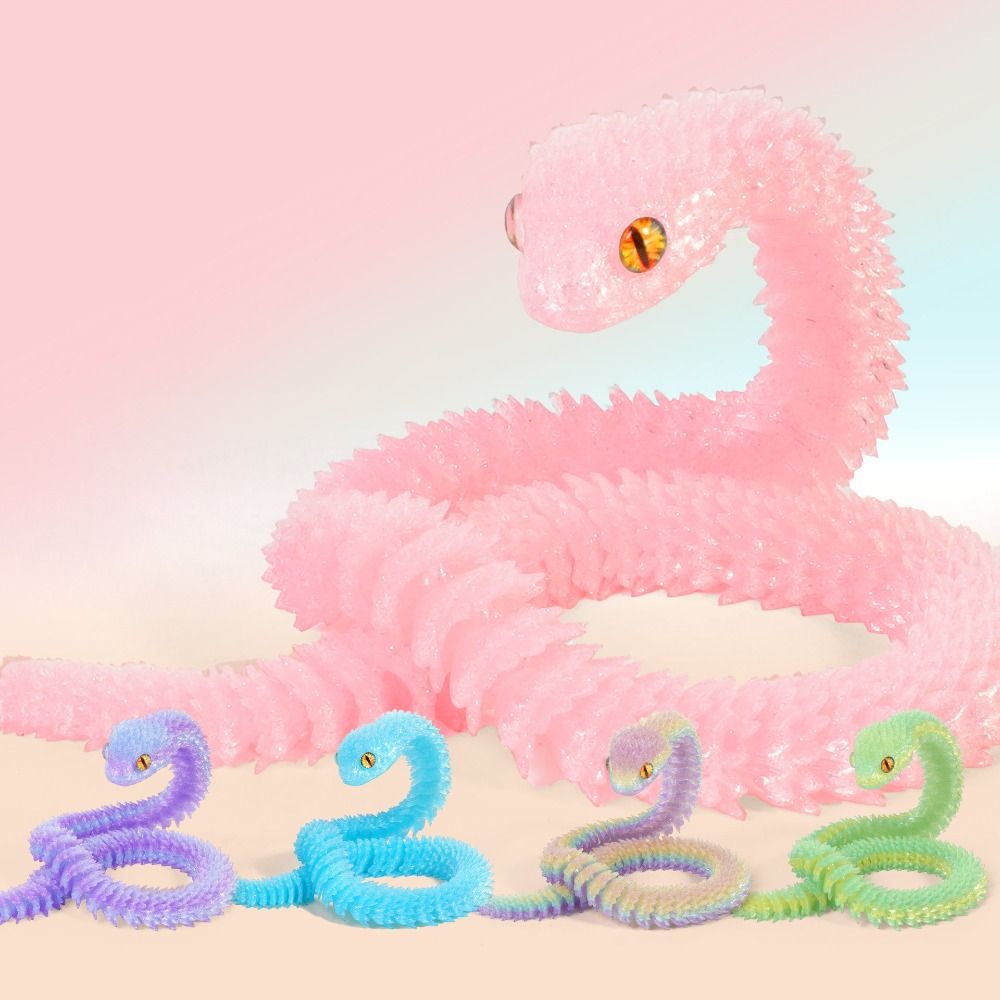 Realistic 3D Printed Snake 30/ - 3D Printing Pla 评论和价格