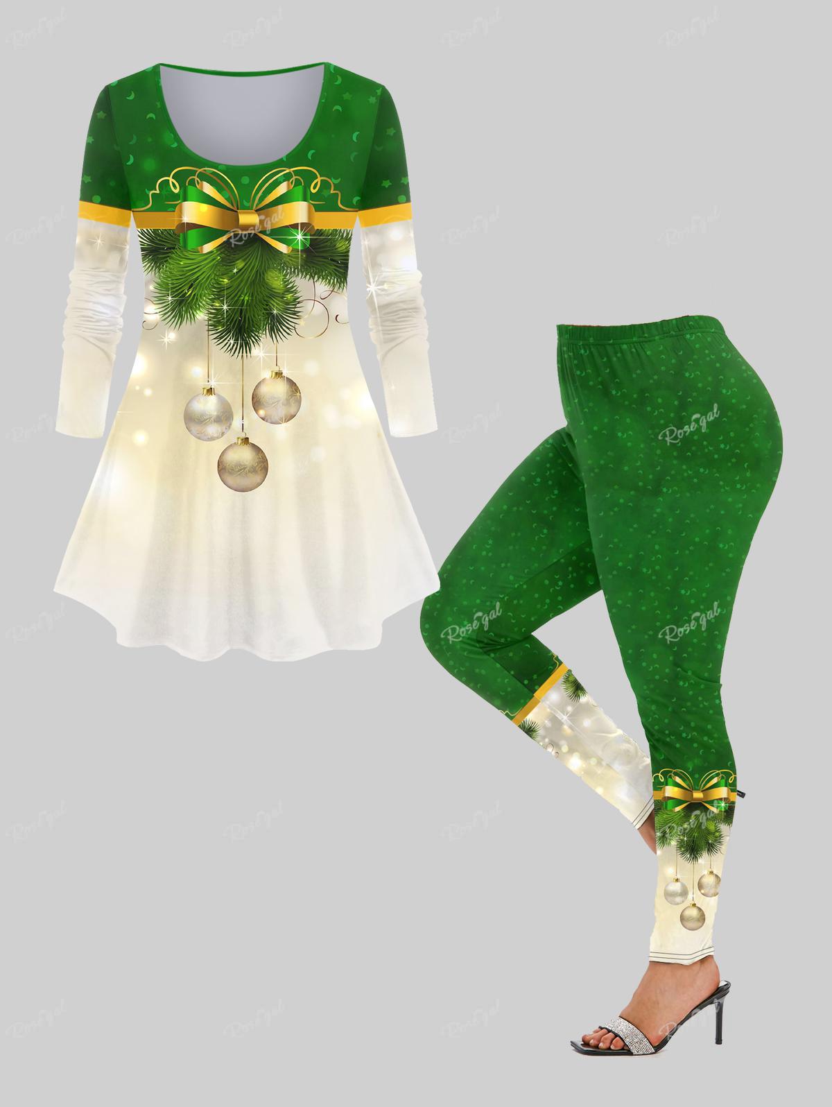 Plus Size Women's Christmas Ou - 3D Printing Xmas 评论和价格