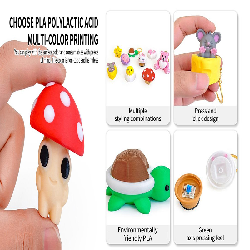 »Mushroom Turtle Keycap Press  - 3D Printing Keycaps 评论和价格