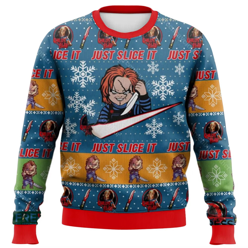Fashion Chucky Graphic Ugly Ch - 3D Printing Xmas 评论和价格