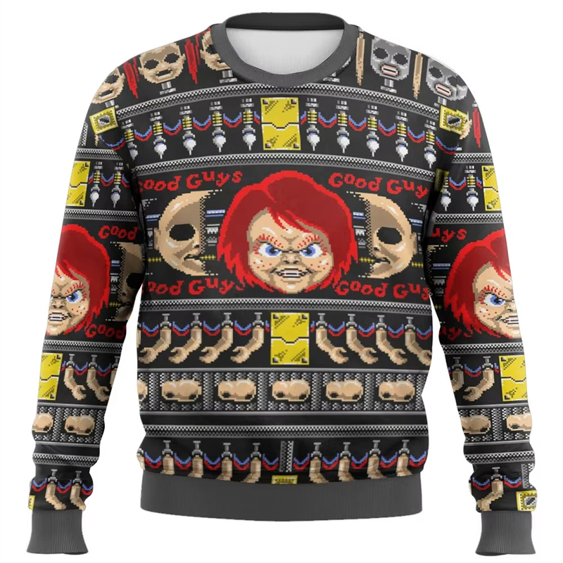 Fashion Chucky Graphic Ugly Ch - 3D Printing Xmas 评论和价格