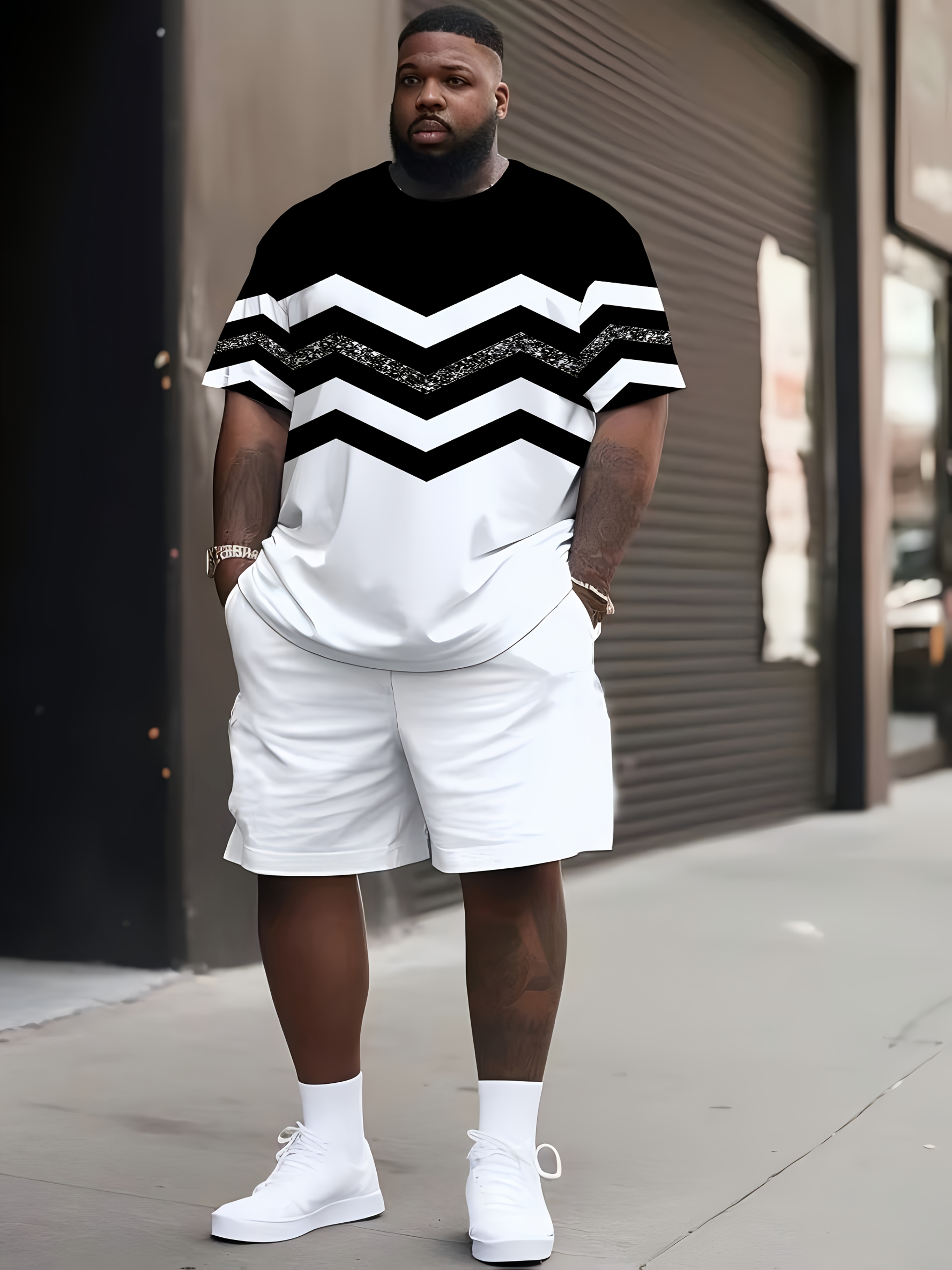 Summer Large Size Men's Clothi - 3D Printing Jersey 评论和价格