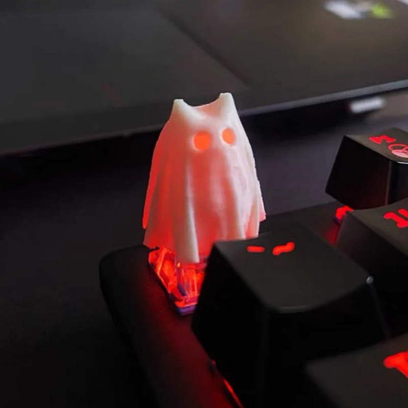 Halloween Ghost 3D Keycap For  - 3D Printing Keycaps 评论和价格
