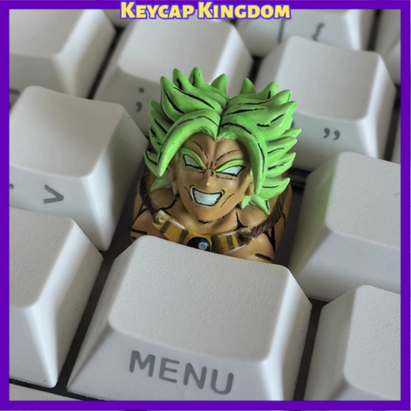 Anime Keycaps Broly Themed Mec - 3D Printing Keycaps 评论和价格