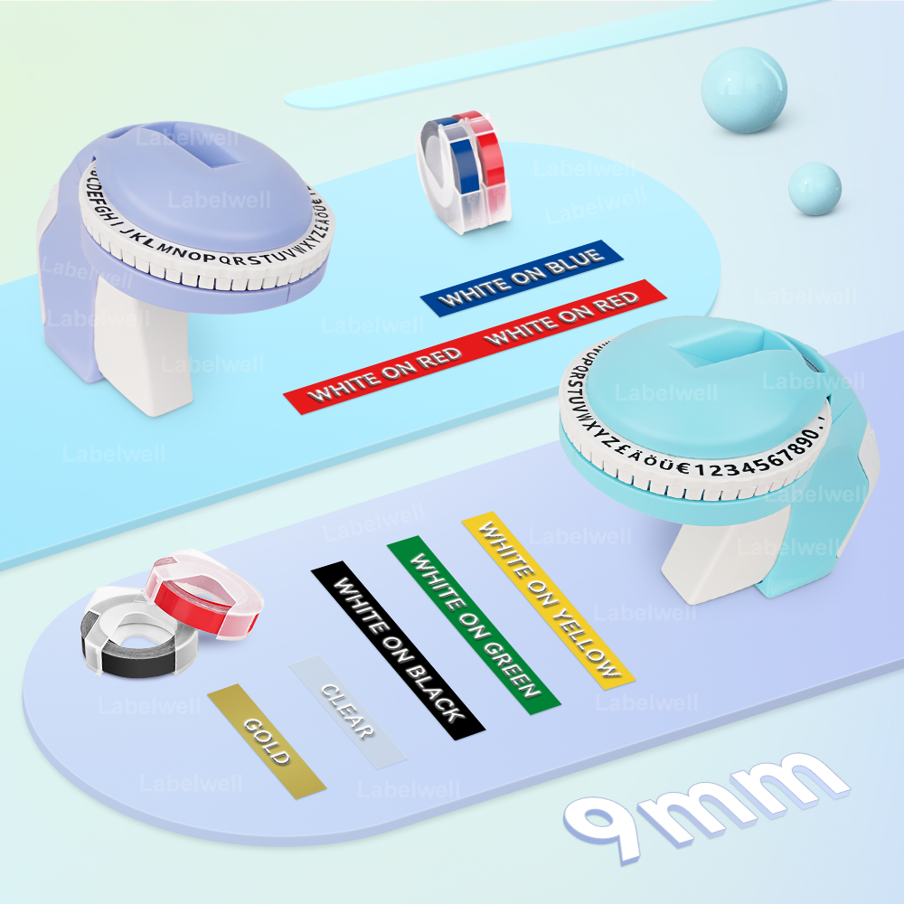 3/5/10PK 9MM Dymo 3D Embossing - 3D Printing Labubu 评论和价格