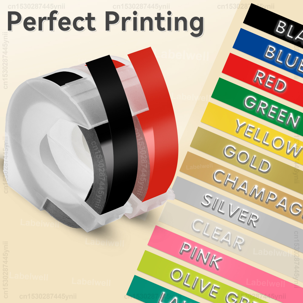 3/5/10PK 9MM Dymo 3D Embossing - 3D Printing Labubu 评论和价格