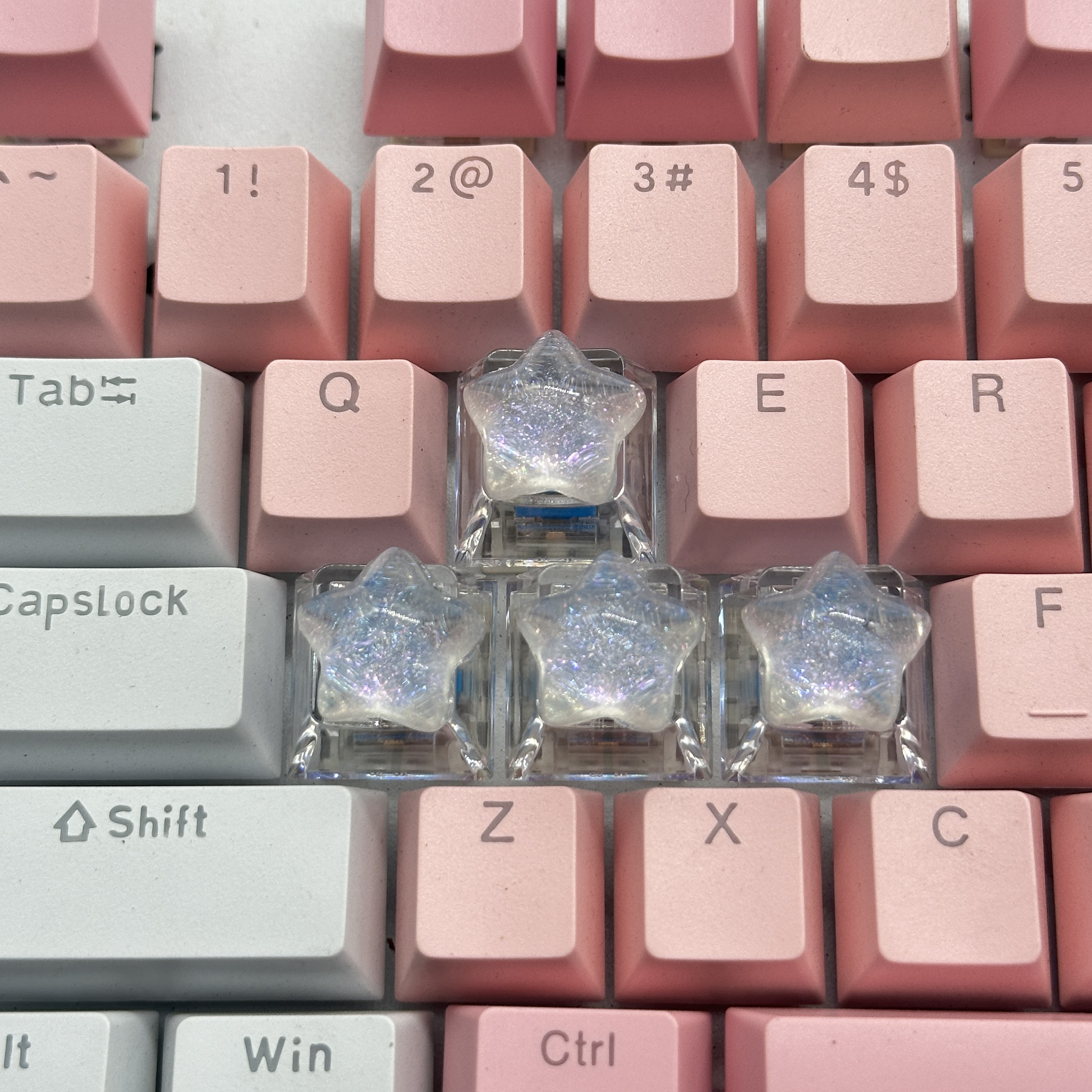 4pcs DIY Personalized Transpar - 3D Printing Keycaps 评论和价格