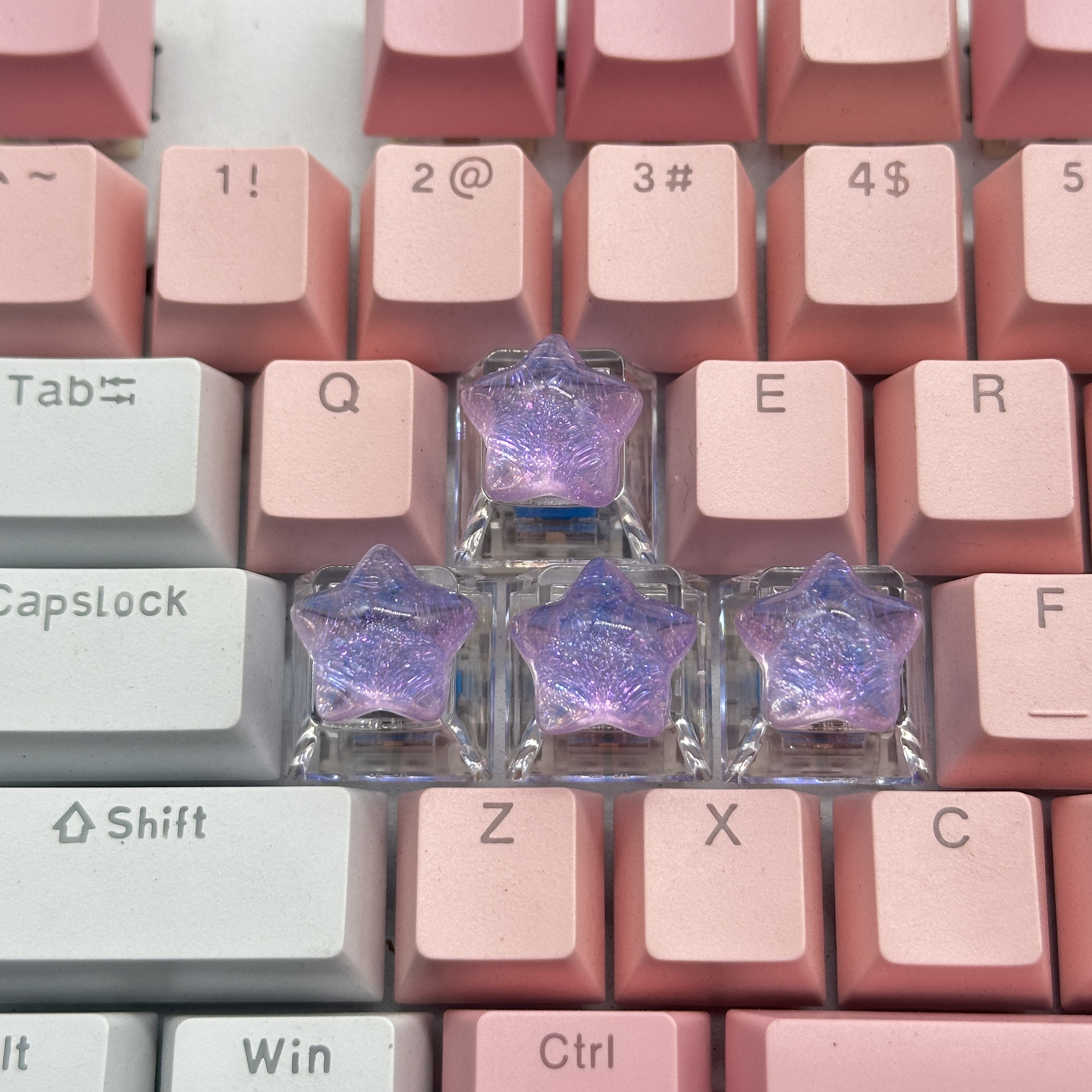 4pcs DIY Personalized Transpar - 3D Printing Keycaps 评论和价格