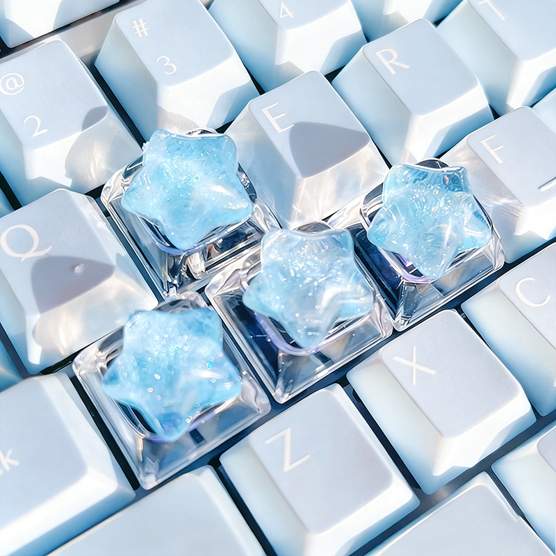4pcs DIY Personalized Transpar - 3D Printing Keycaps 评论和价格